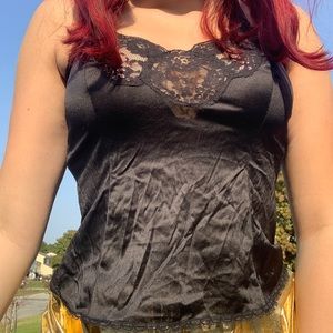 Black Lace Camisole